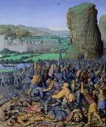 The Battle of Gilboa, by Jean Fouquet Jean Fouquet
